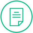 Ícone de utilização de dados