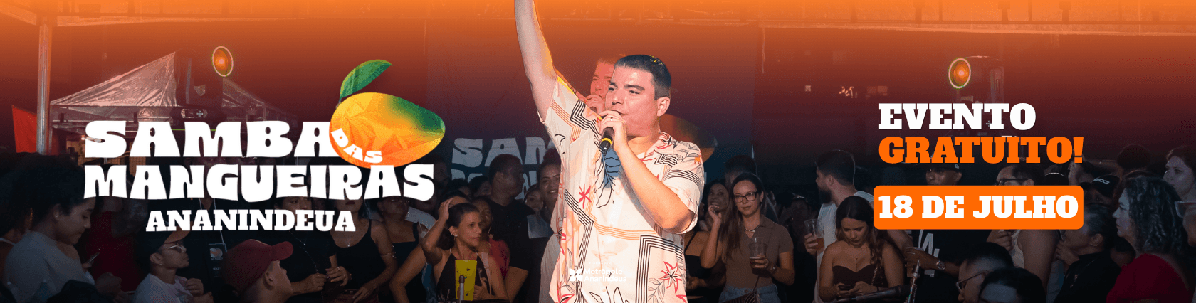 Imagem de banner da novidade SAMBA DAS MANGUEIRAS ANANINDEUA
