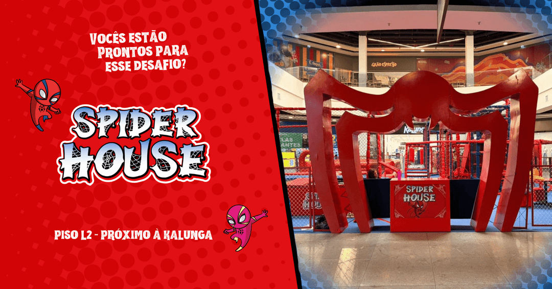 Imagem do Banner PARQUE - SPIDER HOUSE