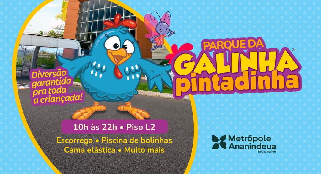 Imagem do Banner Parque da Galinha Pintadinha