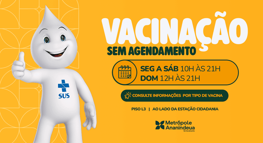Imagem do Banner POSTO DE VACINAÇÃO