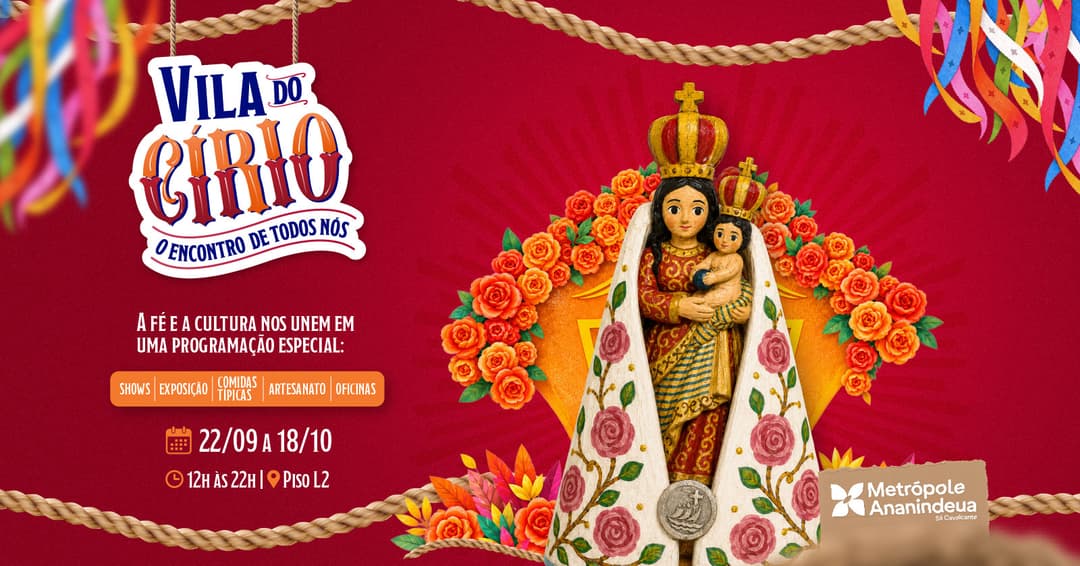 Imagem do Banner VILA DO CÍRIO 2026